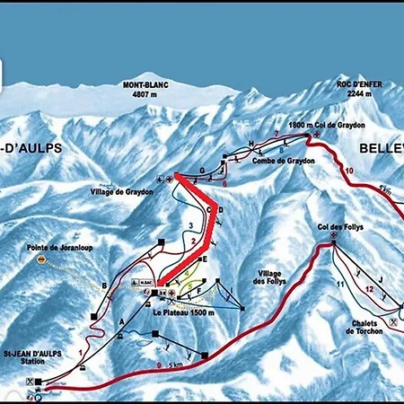 شقة Au Pied Des Pistes A St Jean D'aulps